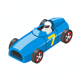 Mini Metal Racing Cars