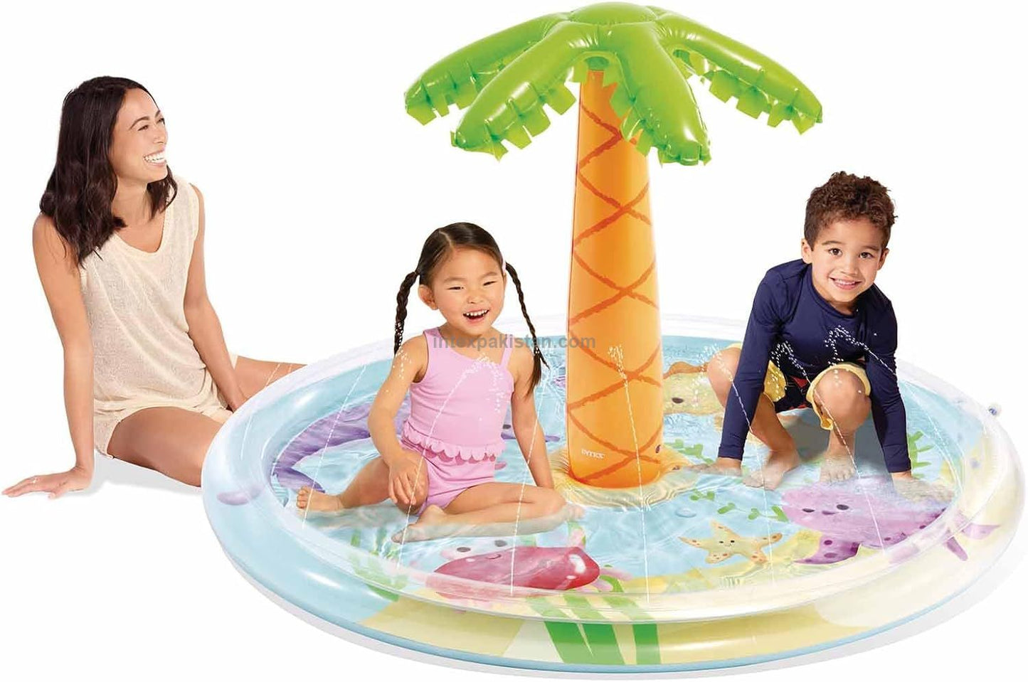 INTEX Palm Tree Spray Pool (68" X 41") 2+ Years
