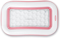 INTEX 65" x 39" x 10" Rectangular Inflatable Kiddie Pool Pink