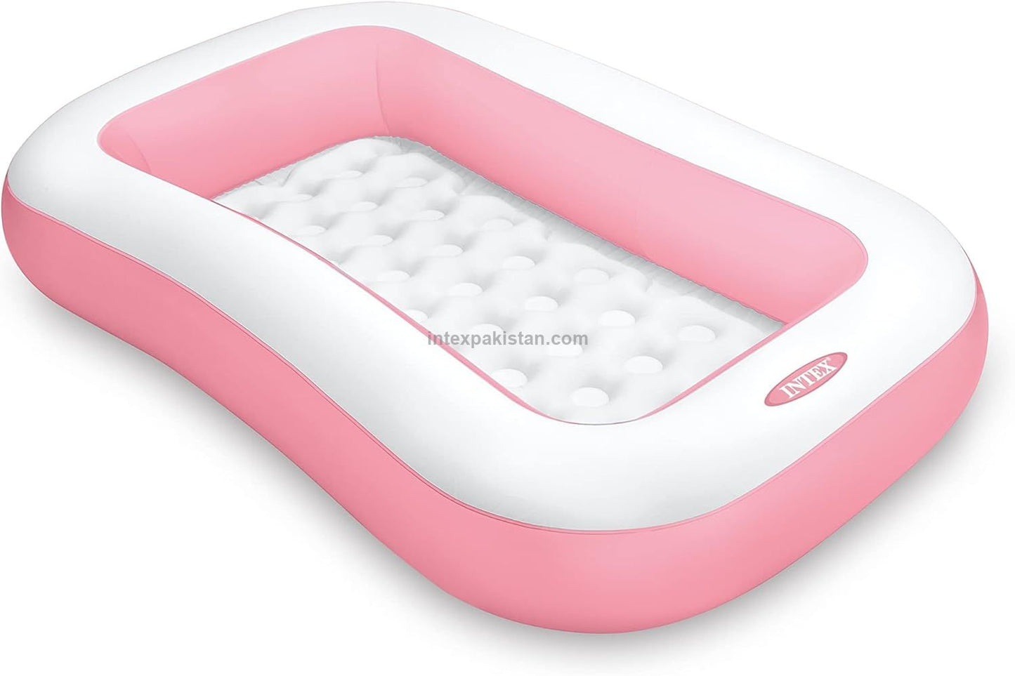 INTEX 65" x 39" x 10" Rectangular Inflatable Kiddie Pool Pink
