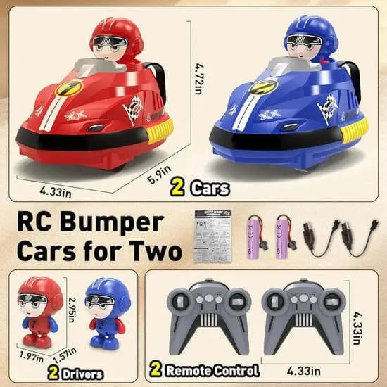Remote Control Super Battle Bumper Cars
