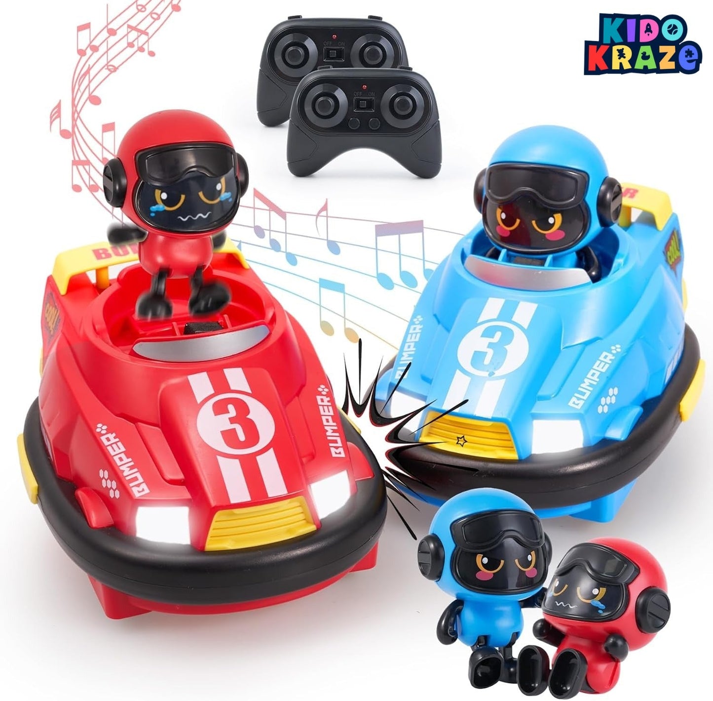 Remote Control Super Battle Bumper Cars