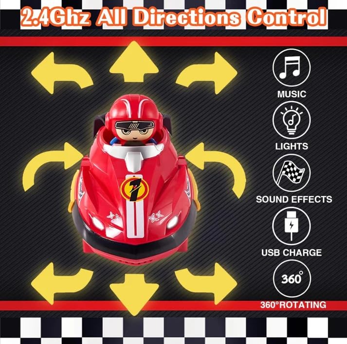 Remote Control Super Battle Bumper Cars